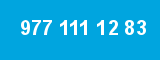977 111 12 83 977 111 12 83